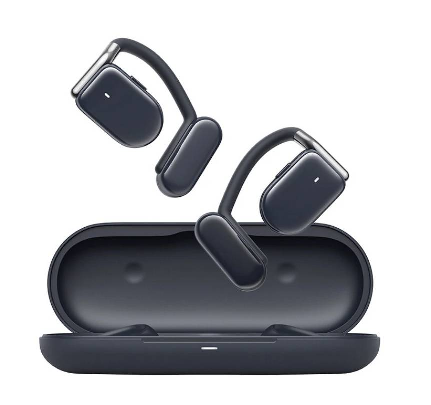 Joyroom OE2 TWS bluetooth 5.3 Earphone 16.2mm Drive Unit DT4.0 EQ Stereo ENC Noise Cancelling IPX5 Waterproof Earhooks Sports Earphone - Black