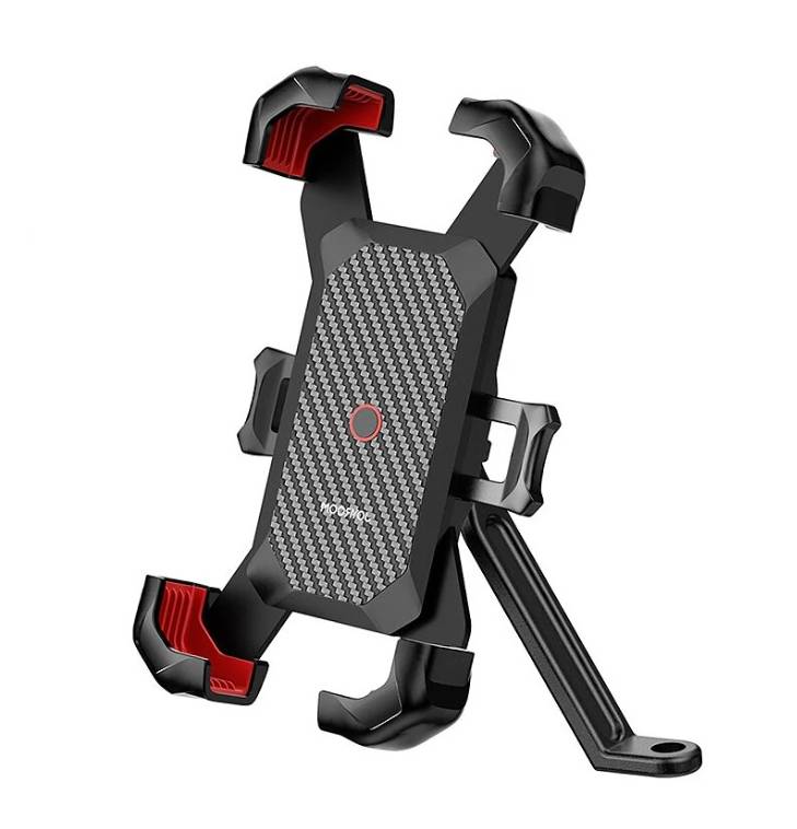 Joyroom Bike Phone Holder 360° View Universal Bicycle Phone Holder Shockproof Bracket GPS Clip for 4.7-7 inch Mobile Phone Stand