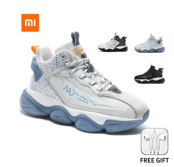 Xiaomi Youpin Sneakers Men Casual Shoes Women Fashion Print Breathable Flats Shoes Outdoor Lightweight Sports Male Shoes Couples