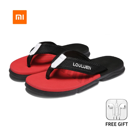 Xiaomi Youpin Summer Men&#039;s Shoes Men Slipper Non-leather Casual Shoes PVC Elastic Free Shipping Large Size 39-45