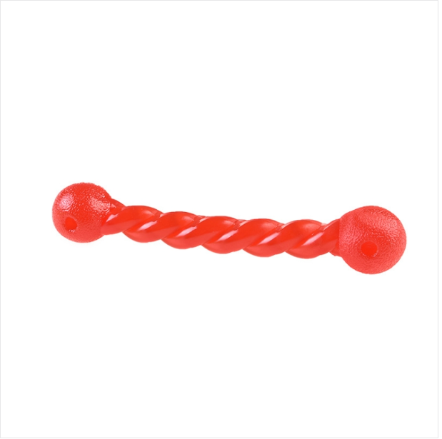 Pet rubber teething stick Playable and bite-resistant training dog teeth cleaning toy