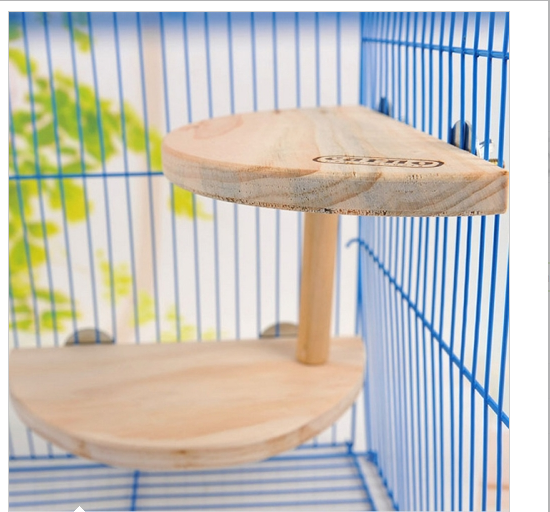 Pet wooden variable two-layer stepping board for small pets