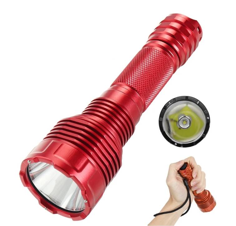 SEEKNITE C8H LML3AW LED 2000lm Flashlight 6500K 20W Power by 18650 Battery 2A Input Type-C Rechargable with Memory Thrower Flashlight