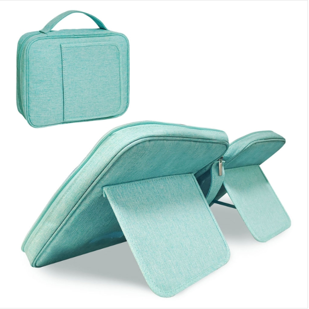 Electronic products bookend design portable portable storage bag