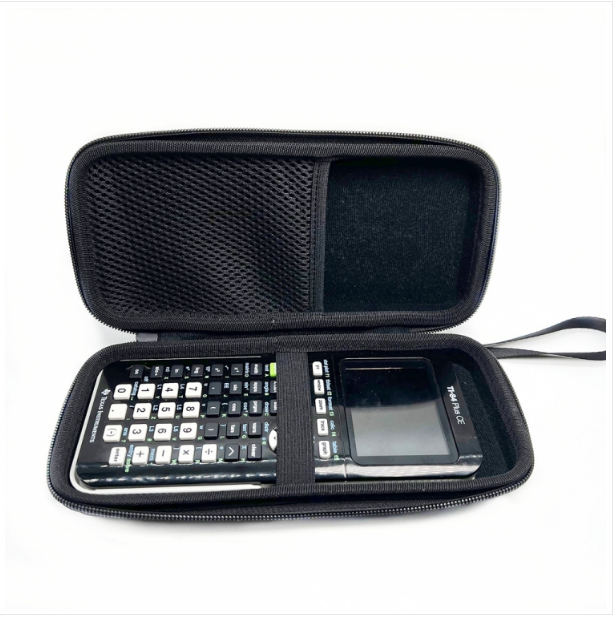 Suitable for Texas Instruments plotting calculator protective storage bag with accessories mesh bag