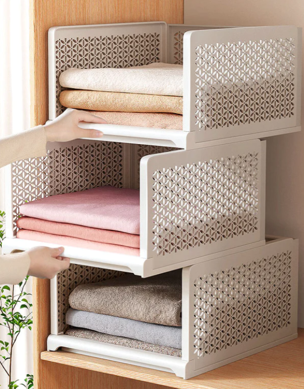 Stackable Clothes Storage Basket