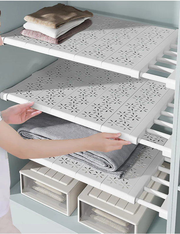 Adjustable Wardrobe Storage Shelves