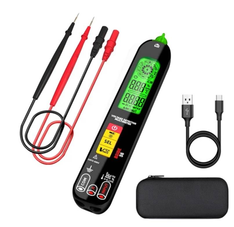 BSIDE S6 Voltage Detector Multimeter Voltage Detector Pen AC/DC Voltage Tester