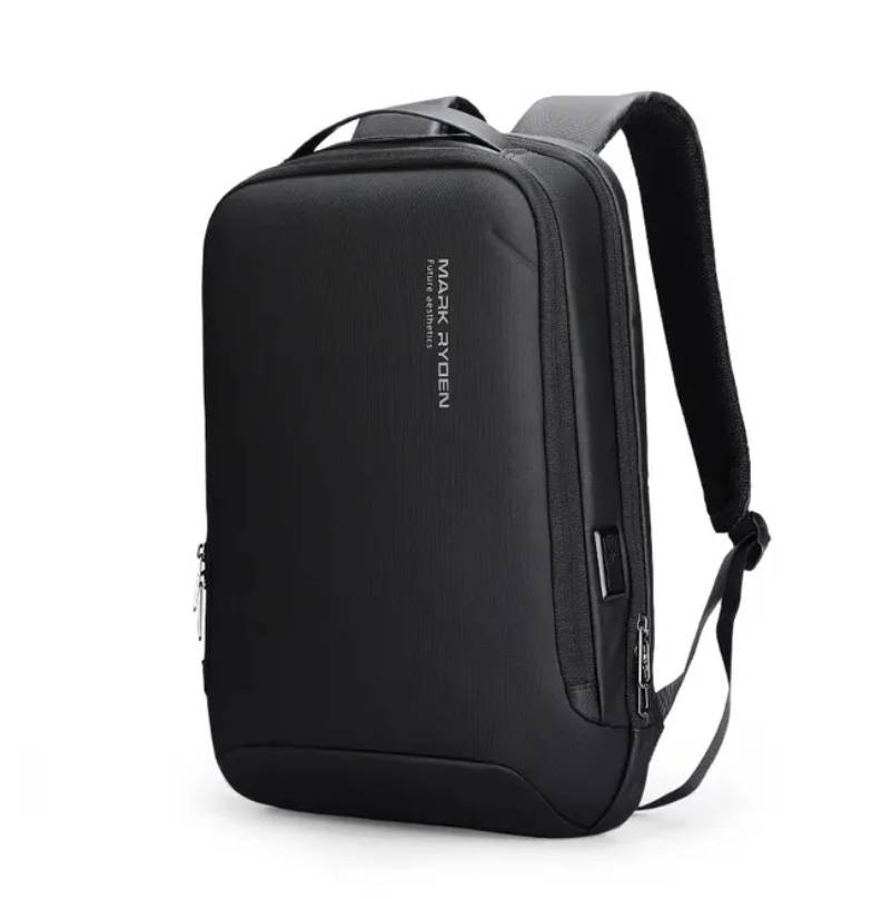 MARK RYDEN Slim Laptop Backpack for Men Business Minimalist Backpack YKK Zipper Scratch Resistant With USB