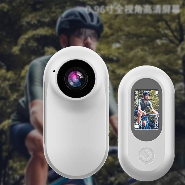 Thumb Action Camera Outdoor Cycling Mountaineering Recorder Camera HD 1080p with Screen and Long Battery Life