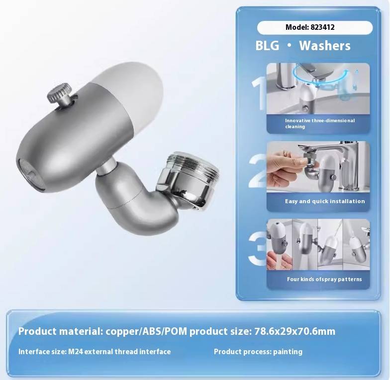 Hanko bathroom faucet spout universal swivel water planter bathroom wash basin bubbler wash fittings