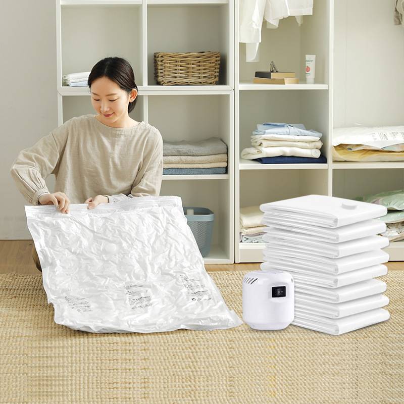 (Durable) Electric Vacuum Compression Bag: Increase Storage by 75%!