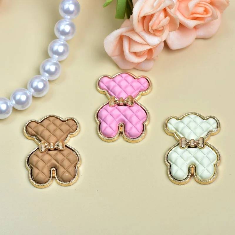 Pink Bear DIY Car Key Case Ornament