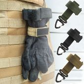 Outdoor Camping Buck: Multi-purpose Gloves with Safety Clip and Hook