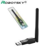 Ralink RT5370 USB 2.0 150mbps WiFi Wireless Network Card 802.11 b/g/n LAN Adapter with rotatable Antenna and retail package