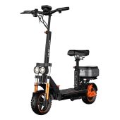 New KuKirin M5 Pro Electric Scooter 1000W Motor 52Km/h Max Speed 48V 20Ah Battery With 70KM Range, Dual Disc Brakes, 7 Lights, Multiple Speed Modes 120KG Max Load with Detachable Seat， left and right turn signal