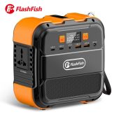 Portable 26400mAh Solar Generator for Camping and Home Backup