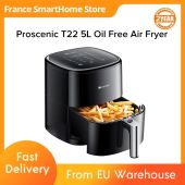 Proscenic T22 5L Electric Air Fryer without Oil Smart Kitchen Accessory Intelligent Air Fryer Oven Alexa & Google Voice Control