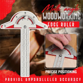 Highly Accurate Woodworking Measuring Tool with Fine Scriber