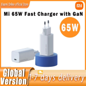 [Only ship to Europe country] Xiaomi USB Type-C Fast Charger 65W GaN Tech Charger 20V-3.25A EU Socket Quick Charger for SmartPhone Laptop Charging Adapter