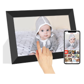 Wireless Digital Picture Frame with Touch Screen and Frameo App