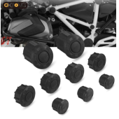 Motorcycle Frame Hole Caps Cover Plug For BMW R1200GS R 1200 GS LC Adventure ADV R1250GS R 1250 GS Adventure 2014-2020 2021 2019