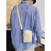Compact Square Bag for Men with Minimalist Design