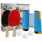 Portable Telescopic Table Tennis Set for Indoor Sports Fun
