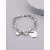 Heart Charm Bracelet - A Dainty Accessory for Love-Radiating Wrist
