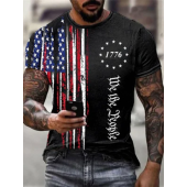 Men's 4th of July Casual T-shirt