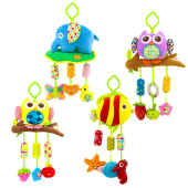 Baby toys Rattles Bedbells Baby stroller pendant wind chimes baby toys