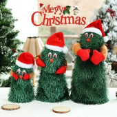 Electric Dancing Christmas Tree Family