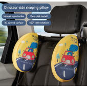 Car headrest neck pillow memory foam car cushion cross-border explosive cartoon children sleeping talisman car supplies