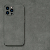 Apple 13pro phone case for men's 14 niche high-end 12 minimalist 11 anti drop xr full pack xsmax sheepskin