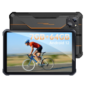 OUKITEL RT3 Outdoor Tablet 8 Inch, 7GB (4GB+3GB)+64GB (1TB Expandable) Tablet 2023, IP68 Waterproof Tablet Android 12, 5150mAh, 16MP Camera Mini Tab, Dual SIM 4G LTE/5G-WiFi/Octa-Core/Bluetooth 5.3
