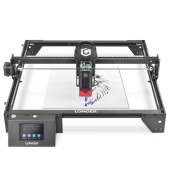 LONGER RAY5 laser engraver, 3.5 inch touch screen, offline carving, ultra fine focused laser, 32 bit chipset, upgradeable laser module, compatible with Windows/MAC/Linux system