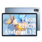 Blackview Tab 12 Pro Android 12 Tablet 10.1 Inch 14GB+128GB(TF 1TB), Octa-Core, 4G LTE+5G WiFi, 6580mAh, 13MP+5MP, 1920*1200 FHD+, Tablet PC Dual SIM/Face ID/OTG/GPS/ BT5/Type C/3.5mm Headphone Jack