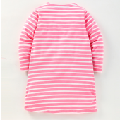 Europe and the United States children's dresses fall models children's striped embroidery princess dress cotton cute girls dresses