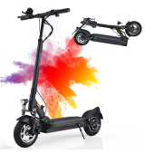 JOYOR Y8-S Street Legal E Scooter Y Series, 48V 18/26Ah, Range 55-100km, Front and Rear Shock Absorption, Foldable Electric Scooter, Load Capacity 120KG, Off-Road Electric Scooter，10 Inch Off-Road Tires