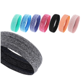 Running Sports HeadbandSweatbandNon-slip antiperspirant headbandYoga HairbandTennis Sports Headband