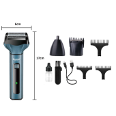 Nose Hair Clippers Household Electric Trimmer Kemei KM-1433 3-in-1 Multi-function Clippers