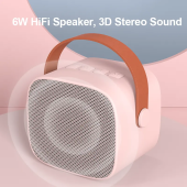 Portable Bluetooth speakers for home use wireless K song treasure sound with microphone microphone outdoor singing small home Home KTV