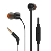 Applicable JBL in-ear headset stereo sound with microphone can talk sports headset headset classic black TUNE 110