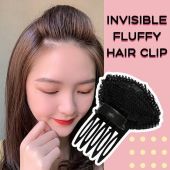 "Subtle and Soft Hair Accessory: The Hidden Fluff Clip"