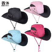 new outdoor summer men's and women's fisherman's hat sunscreen anti-UV sunshade hat mountaineering fishing hat sun hat