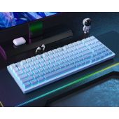 94-key hot-swappable PBT impregnated gradient keycaps Ice blue light Wired computer gaming custom shafts mechanical keyboards