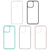 Applicable Apple iPhone 14 15 2 in 1 transparent phone case Case Case Crystal Transparent anti-scratch and anti-drop protective case