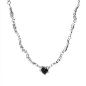 Spades heart clavicle chain necklaces