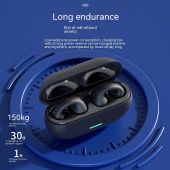 Wireless bluetooth headset 5.3 ear clip type non-in-ear wireless bluetooth sports headset super long battery life headset T75
