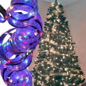 Christmas Tree Decoration LED Ribbon String Light / 4m 40LEDs